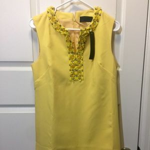 Arrogant Cat London Yellow dress with sequins